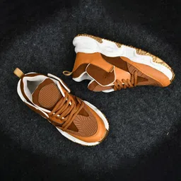 Vask Men Colourblocked Lace-Ups Sneakers-image-3
