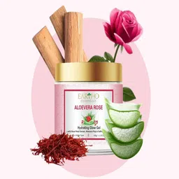 Eartho Essentials Aloevera Rose Hydrating Glow Gel - 50 g-49