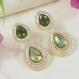 I Jewels Contemporary Drop Earrings-picture-50