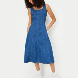max Shoulder Straps A-Line Midi Dress-picture-14