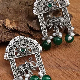 Anouk Contemporary Drop Earrings-5