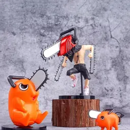 AUGEN Kids 3-Pcs Chainsaw Man Action Figure Toys-47