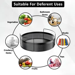 RUBOXA Black Set of 1 Regular Multi-Utility Organisers image 2