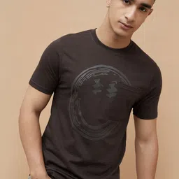 SmileyWorld Men Printed Raw Edge T-shirt-picture-11