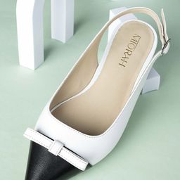 MIORAH Women Mules with Bows Flats-image-63