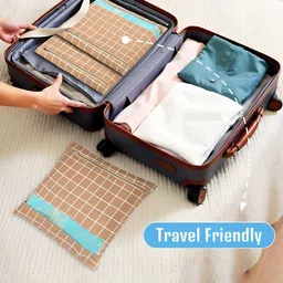 Aura Brown Set of 6 Regular Multi-Utility Organisers image 3