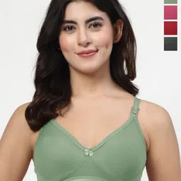 LILY Ithsird Pack Of 4 Cut and Sew Full Coverage T-shirt Bra-picture-17