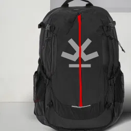 Large 45 L Laptop Backpack HUSTLE 45 Pro with Reflective Logo and Rain Cover-49