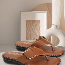 BIG BIRD Women One Toe Flats-image-90