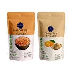 VEDICINE Set Of 2 Orange Peel & Masoor Powder For Face Pack-100g Each-34