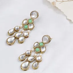 BeAbhika Contemporary Drop Earrings-image-58