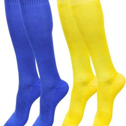 NESKA MODA Unisex Set of 2 Knee Length Cotton Socks-picture-32