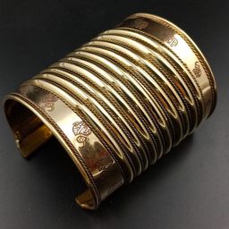 Bareilyy Broad Hand Cuff Bracelet-55