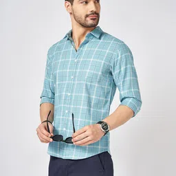 BYFORD by Pantaloons Men Slim Fit Opaque Casual Shirt-picture-1