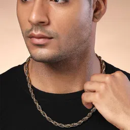 Bohey by KARATCART Men Gold-Plated Chain-image-44