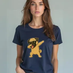 DressBerry Women Floral Dyed Tropical Cut Outs T-shirt-image-29