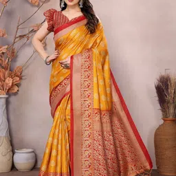 KALINI Ethnic Motifs Printed Saree-46