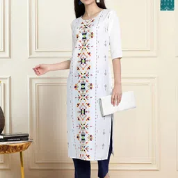 Anouk Rustic Women Pack of 2 Ethnic Motifs Printed Daily Straight Kurtas-86