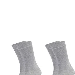 MUKHAKSH Unisex Grey Socks-image-27