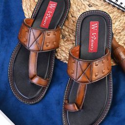 WAINERS Men Comfort One Toe Sandals-image-53