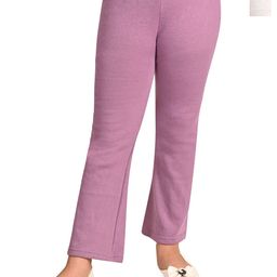 BAESD Girls 2 Flared Knitted Palazzos-picture-43