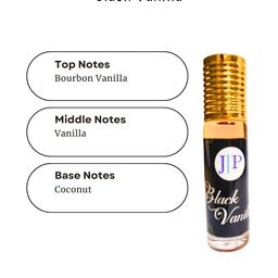 Jeval Set Of 2Black Vanilla & Radiant Desire Alcohol Free Roll On Attar -6 ml Each image 3