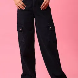 V-Mart Girl's Regular Fit Mid-Rise Clean Look Non Stretchable Jeans-image-35