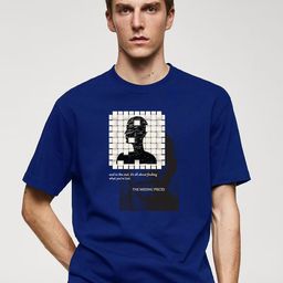 MISCHIEF MONKEY Men Graphic Printed Round Neck Pure Cotton T-shirt-picture-18