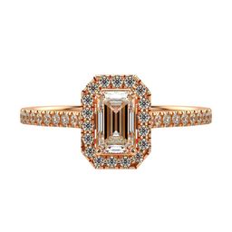 VALANOVA Women 18 Kt 925 Sterling Silver Lab Grown 0.78 CT Diamond Ring 1.46 gm-image-40
