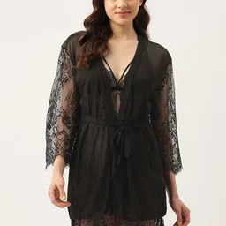 Ms.Lingies Net Baby Doll with High-Low-image-32