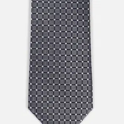 Louis Philippe Men Checked Broad Tie-picture-17