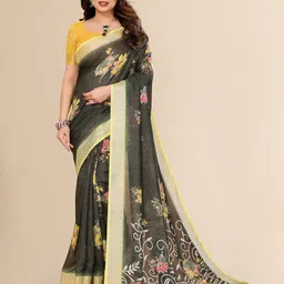 Moda Rapido Floral Printed Saree-picture-36