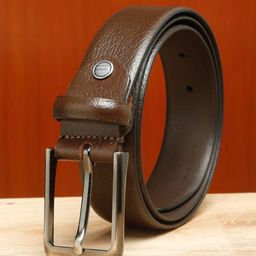 Teakwood Leathers Men Textured Leather Formal Belt-picture-48