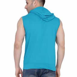 BEYOU FASHION Hooded Sleeveless Slim Fit T-shirt-picture-8