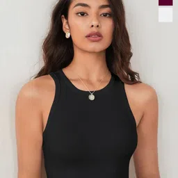 BAESD Women Pack of 3 Ribbed Tank Crop Top-picture-1