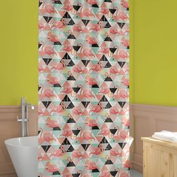 ArtzFolio Single Piece Waterproof Polyester Shower Curtain-image-30