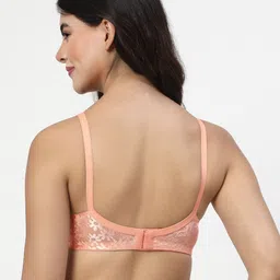 LILY Solid Bralette Full Coverage Non Padded Non Wired Regular Everyday Bra image 4