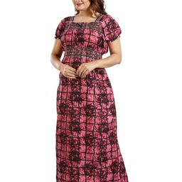 Inner Beats Women Pack Of 2 Multicoloured Cotton Blend Nightdress-picture-28