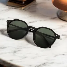 Ted Smith Unisex Round Sunglasses with Polarised and UV Protected Lens-12