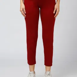 MeeMee Women Cotton Ankle-Length Maternity Leggings-image-19