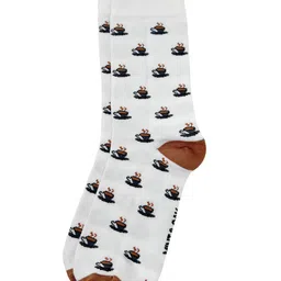 Mint & Oak Men Patterned Crew Length Socks image 3