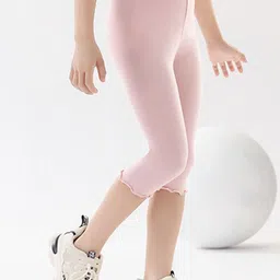 LULU & SKY Girls Mid-Rise Three-Fourth Length	Leggings-image-32