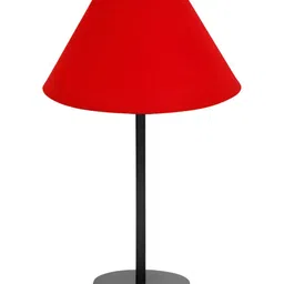 Aura Red Traditional Frusturical Shaped Table Lamp-picture-7