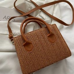DressBerry Structured Handheld Bag with Quilted-image-98