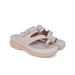 BLINDER Women Platform Sandals with Buckles-picture-6