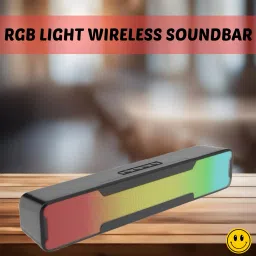 FRONY Megabar (PORTABLE HOME TV SOUNDBAR) Dynamic Thunder Sound With RGB LightA121 20 W Bluetooth Soundbar-picture-17