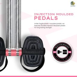 pro365 Double Spring Tummy Trimmer For Fat Burning & Weight loss Exercises(PINK) Ab Exerciser image 2