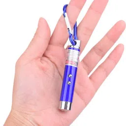 RECTITUDE Multifunction Mini Laser Pointer/Laser Light Uv Led Torch Flashlight & Keychain image 5