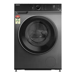 TOSHIBA 9 kg 5 Star Fully Automatic Front Load Washing Machine (TW-BJ100M4-IND(SK), In-Built Heater, Silver)-4