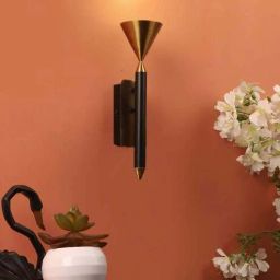 eliante by jainsons lights Naeva Metal Wallchieres (Black and Gold)-picture-24